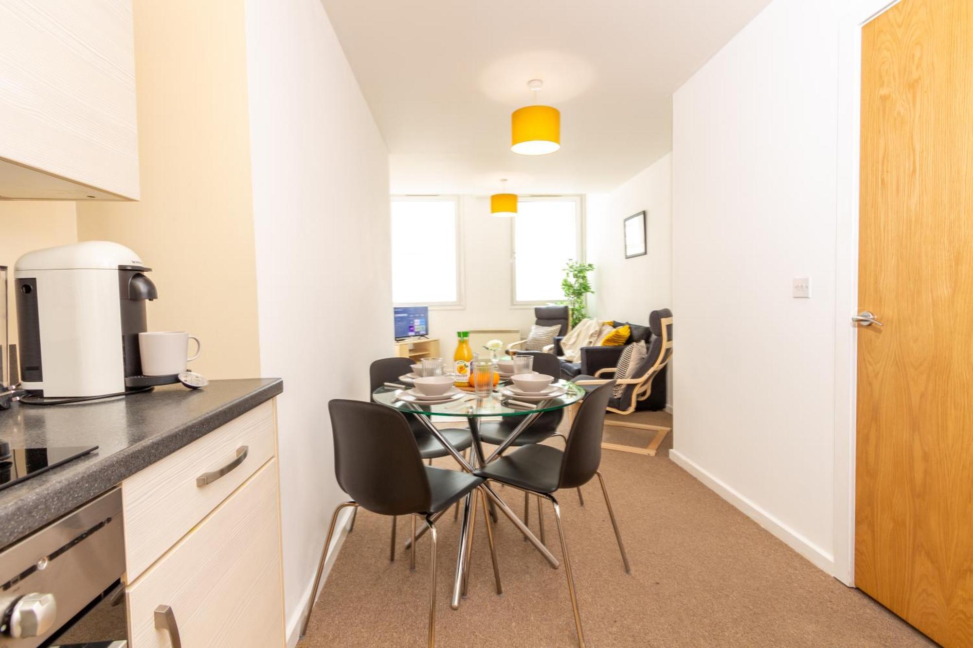 Comfy Chic 2Bed Apartment In Sheffield City Centre المظهر الخارجي الصورة