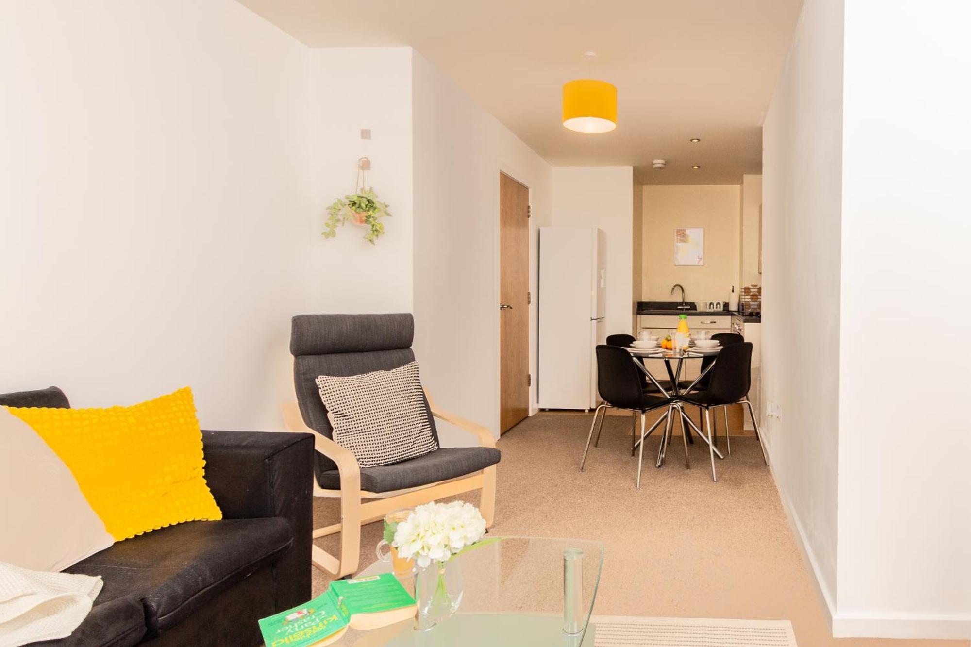Comfy Chic 2Bed Apartment In Sheffield City Centre المظهر الخارجي الصورة
